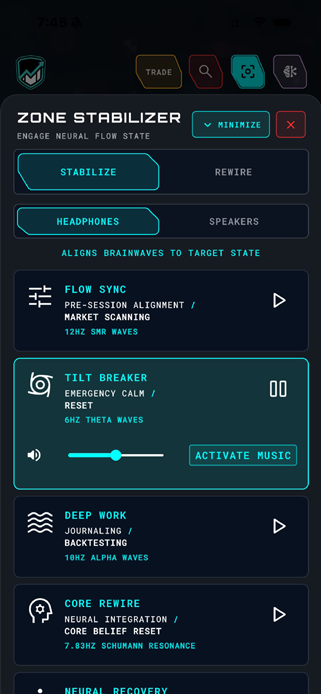 Zone Stabilizer and Neural Rewire